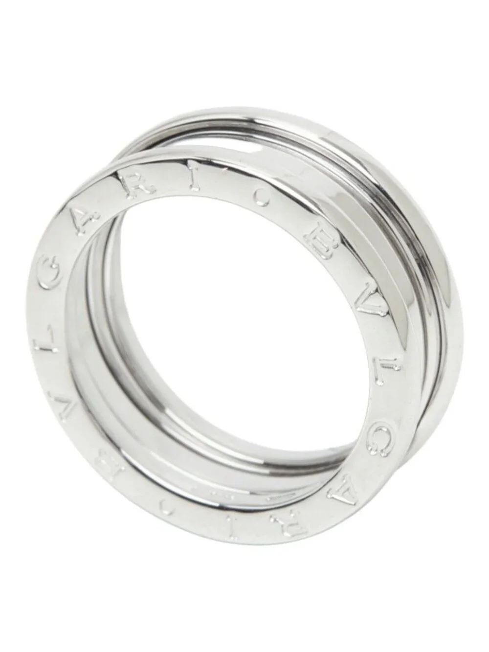 Bvlgari B.zero1 Band Ring 56 18k White Gold